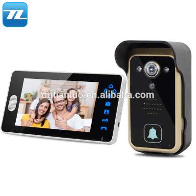 7inch Large Screen Motion Detection 2.4G Digital Home Wireless Video Door Intercom System