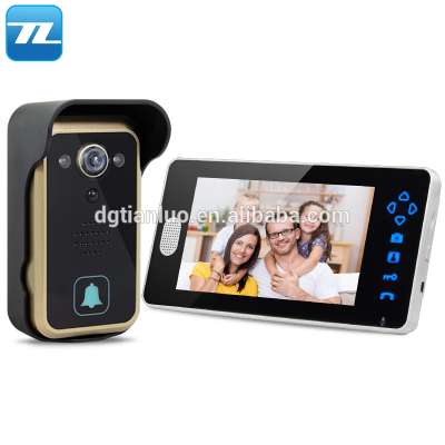 Smart door bell wireless security camera video doorbell with 2100mah polymer bettery