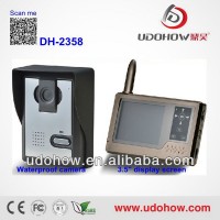 3.5"LCD Touch Screen wireless video intercom system (DH-2358)