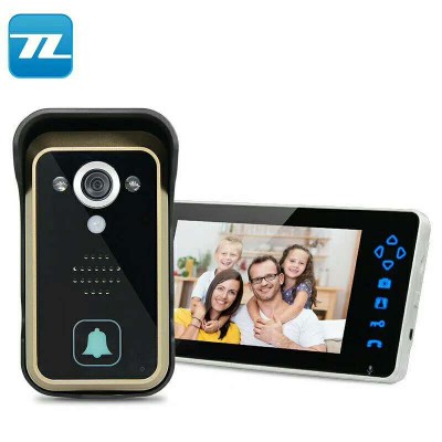 Convenient video intercom doorbell wifi video doorbell Wireless Camera System With Monitor with motion detection